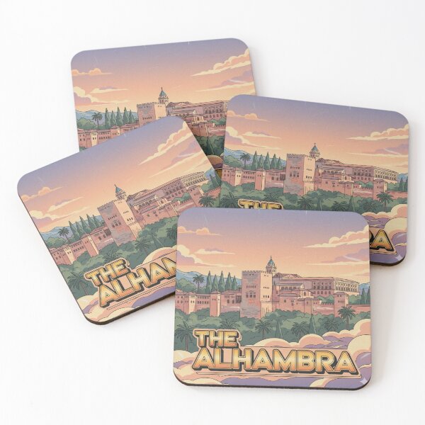 Item preview, Retro Anime The Alhambra Travel T Shirt Design designed and sold by ANIMEX00.