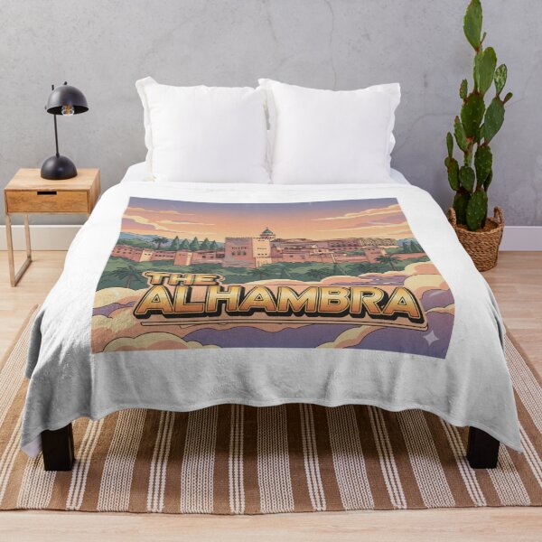 Item preview, Retro Anime The Alhambra Travel T Shirt Design designed and sold by ANIMEX00.