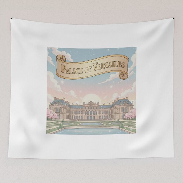 Item preview, Retro Anime Palace Of Versailes Travel T Shirt Design designed and sold by ANIMEX00.