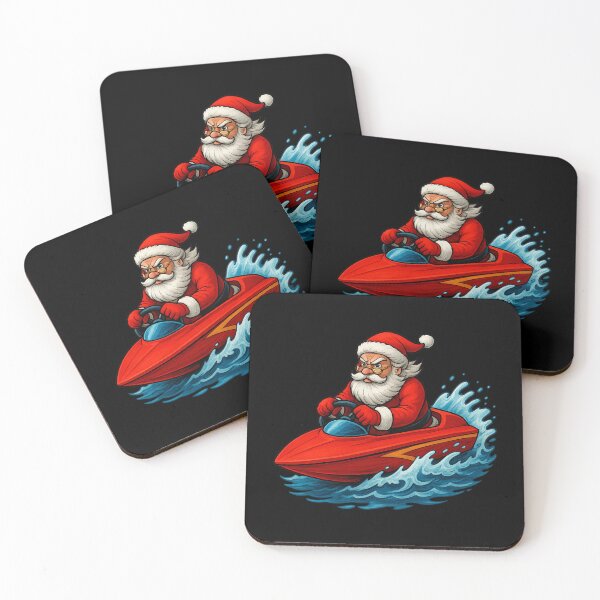 Item preview, Copy of Boating Santa Naughty Nautical  designed and sold by ChristinasMess.