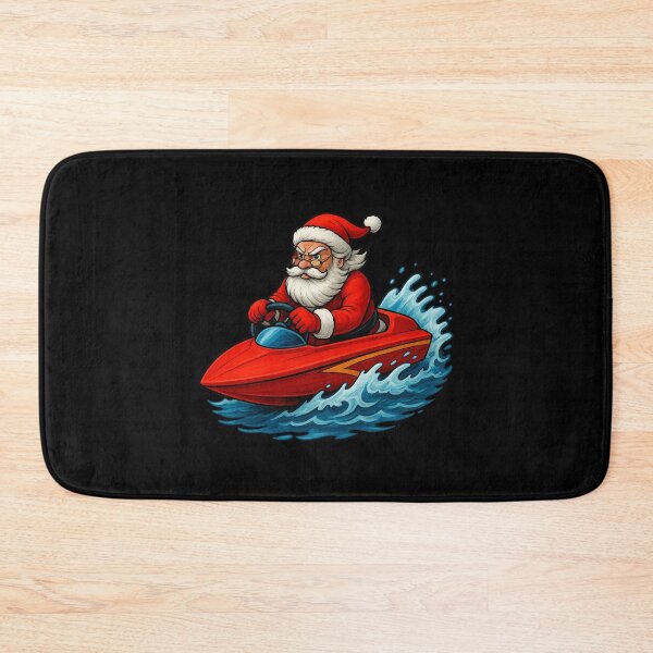 Item preview, Copy of Boating Santa Naughty Nautical  designed and sold by ChristinasMess.