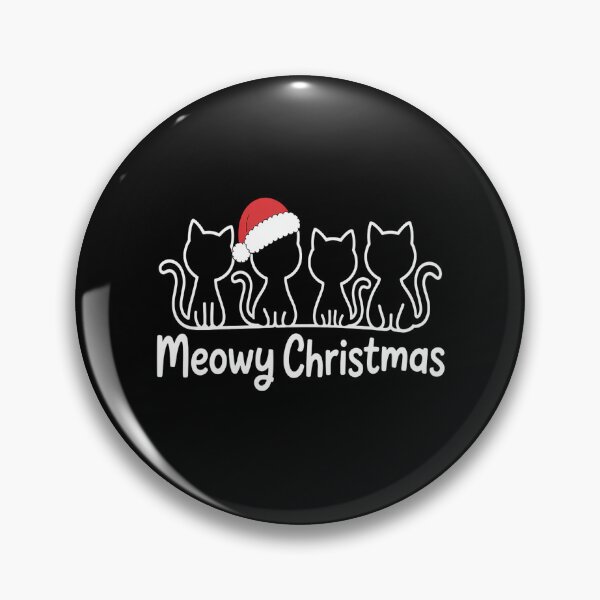 Item preview, Meowy Catmas Cat Christmas Cute Kitten Cats Santa Hat Xmas designed and sold by VladoZork.