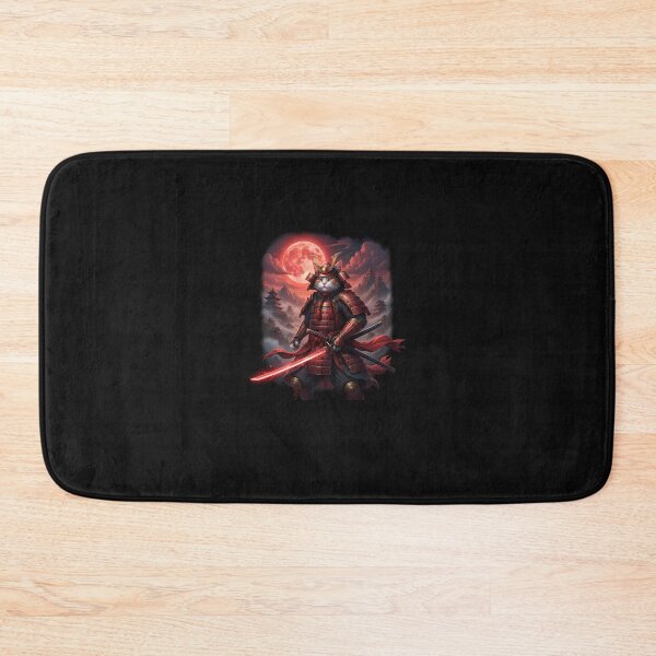 Item preview, Samurai Cat  Vintage Japanese Art Cat Samurai  designed and sold by merlinnears.