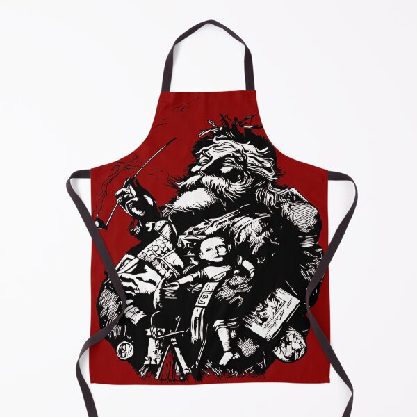 Item preview, Vintage Style Black Ink Illustration Of Santa Claus  designed and sold by taiche.