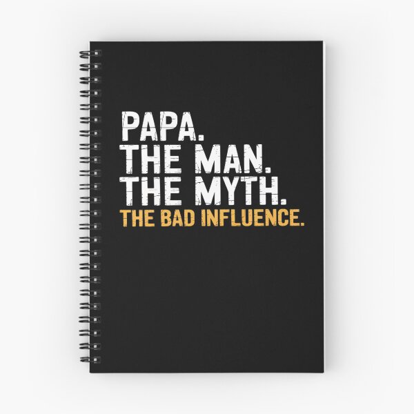 Item preview, Father's Day Gift Papa The Man The Myth The Bad Influence designed and sold by AmparoBoyle.