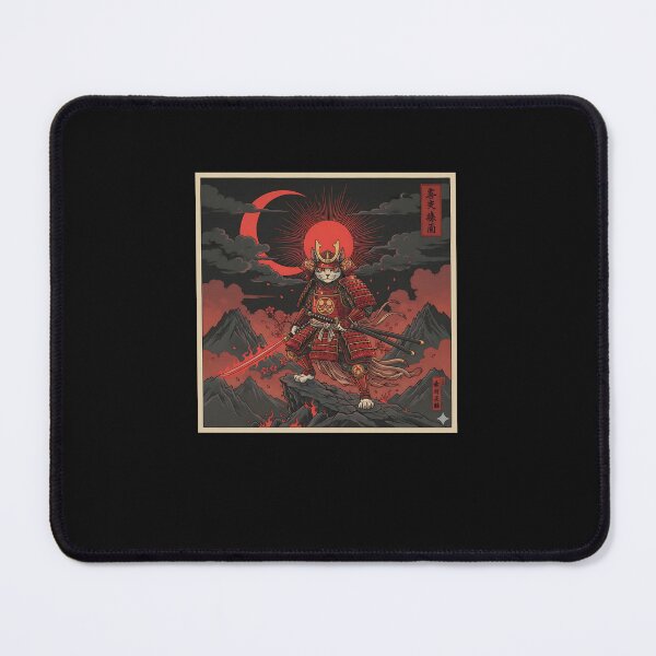 Item preview, Samurai Cat Vintage Japanese Art Cat Samurai designed and sold by merlinnears.