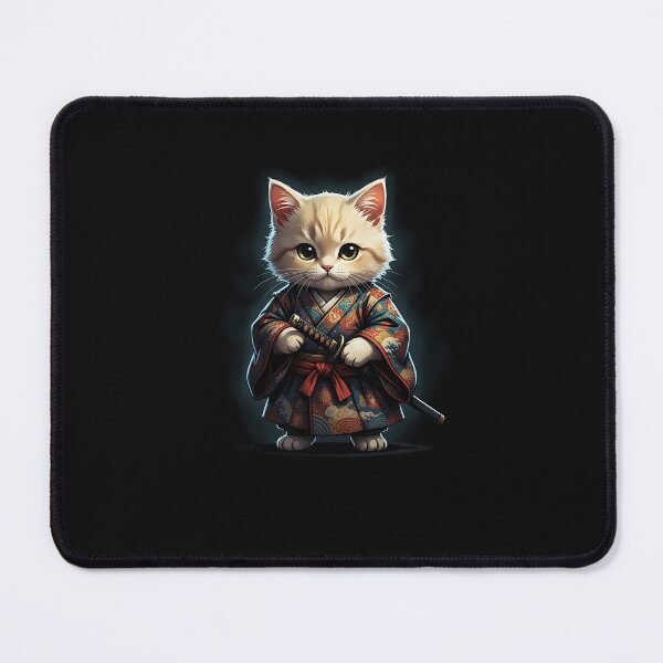 Item preview, Samurai Cat - Vintage Japanese Ukiyo-E  Ninja Cat Vibes  designed and sold by merlinnears.