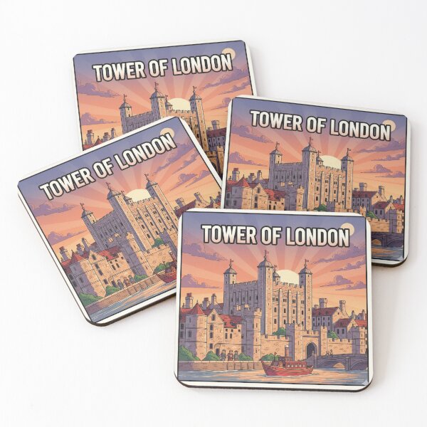Item preview, Retro Anime Tower Of London Travel T Shirt Design designed and sold by ANIMEX00.