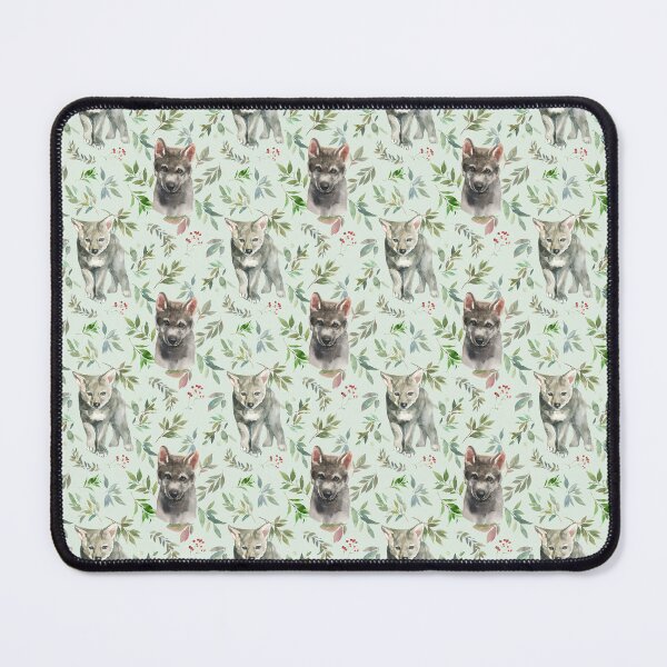 Item preview, Woodland Wolf Cub designed and sold by WildAliceArt.