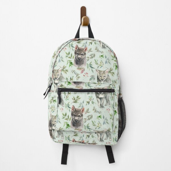 Item preview, Woodland Wolf Cub designed and sold by WildAliceArt.