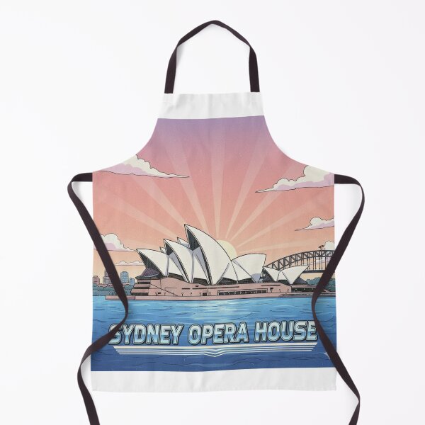 Item preview, Retro Anime Sydney Opera House Travel T Shirt Design designed and sold by ANIMEX00.