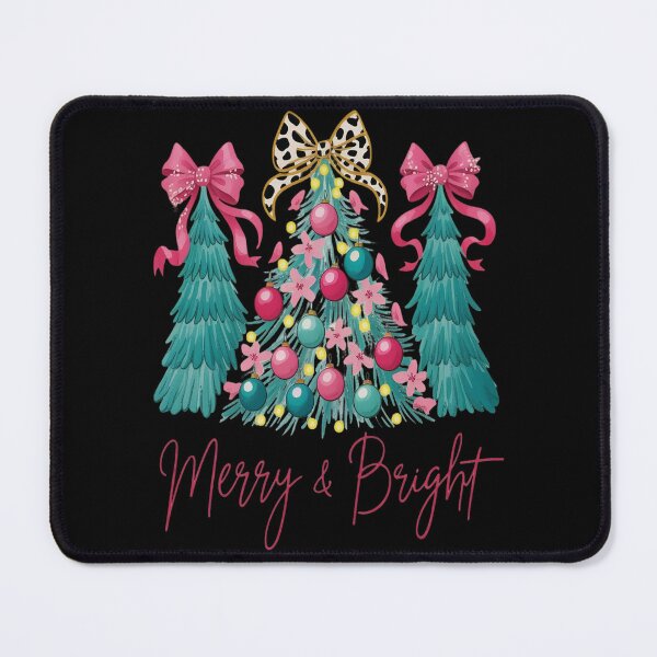 Item preview, Merry and Bright Pink Christmas Tree Pink Christmas Tree designed and sold by VladoZork.