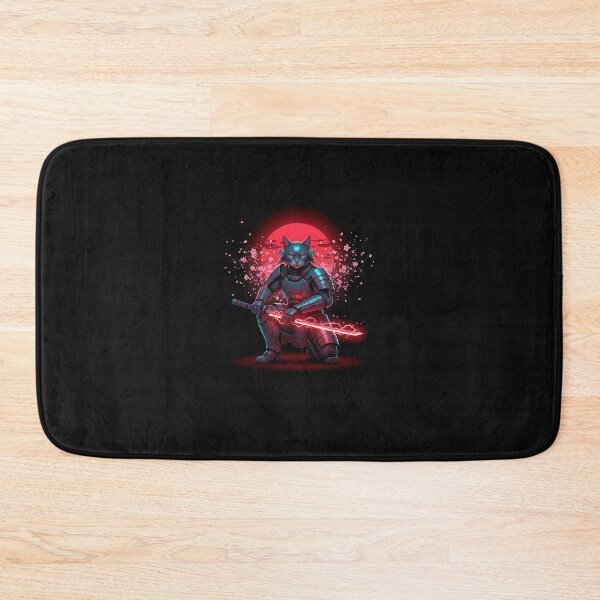 Item preview, Samurai Cat Graphic Tee Warrior Vintage Japanese Art Anime  designed and sold by merlinnears.