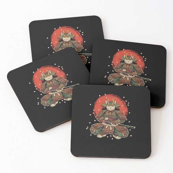 Item preview, Samurai Cat Graphic Tee Warrior Vintage Japanese Art Anime  designed and sold by merlinnears.