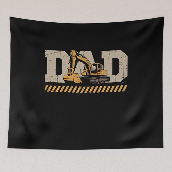 Item preview, Excavator Dad Father's Day Construction Father Birthday designed and sold by DrewLeuschke.