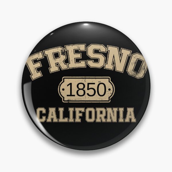 Artikelvorschau, Fresno, gegründet 1885, Kalifornien. Vintage-Retro-Typografie. Minimaler Retro-Stil. Ästhetik bis 2025. entworfen und verkauft von someraargelia.