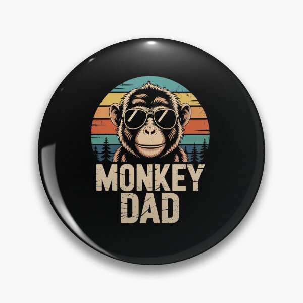 Item preview, Dad Monkey Lovers Daddy Father's Day designed and sold by VasilisLamArt.