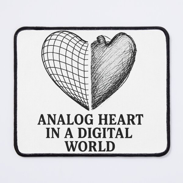 Item preview, Analog Heart in a Digital World – Lo-Fi Vintage  designed and sold by HROC.