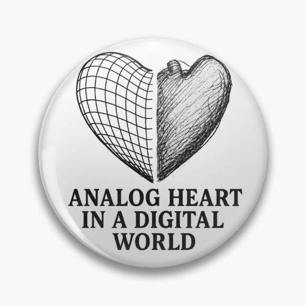 Item preview, Analog Heart in a Digital World – Lo-Fi Vintage  designed and sold by HROC.