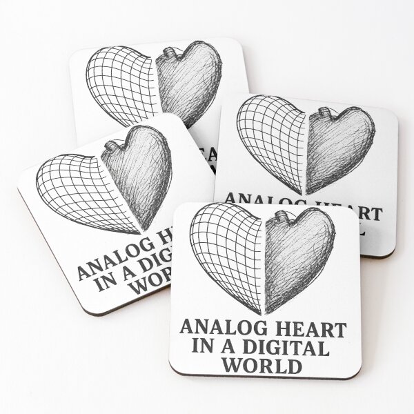 Item preview, Analog Heart in a Digital World – Lo-Fi Vintage  designed and sold by HROC.