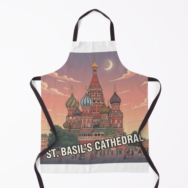 Item preview, Retro Anime St. Basil's Cathedral Travel T Shirt Design designed and sold by ANIMEX00.