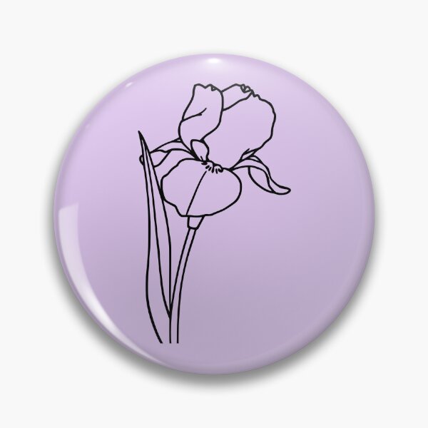 Item preview, Iris Flower designed and sold by GraphicsClub.