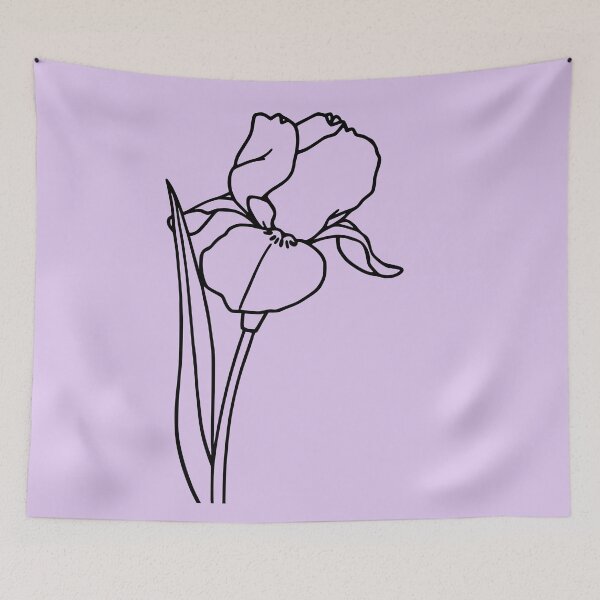 Item preview, Iris Flower designed and sold by GraphicsClub.