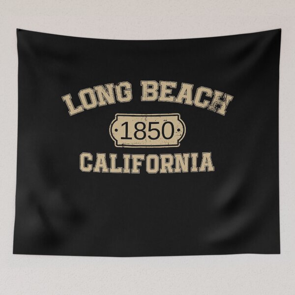 Item preview, Long Beach Est. 1888 California Vintage Retro Typography Minimal Retro Aesthetic 2025 designed and sold by someraargelia.