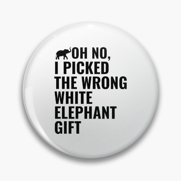 Item preview, Funny White Elephant Gift Exchange Shirt – “Oh No I Picked the Wrong Gift” Christmas Party Tee designed and sold by Teetreasure2.