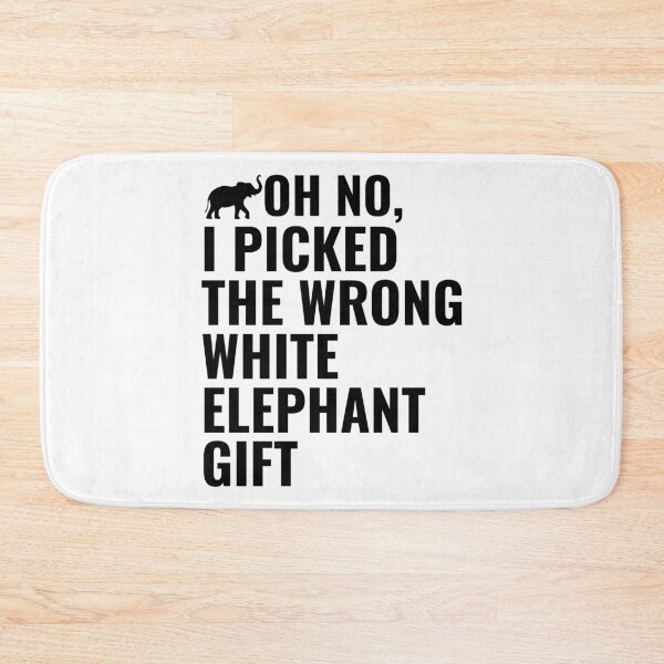 Item preview, Funny White Elephant Gift Exchange Shirt – “Oh No I Picked the Wrong Gift” Christmas Party Tee designed and sold by Teetreasure2.