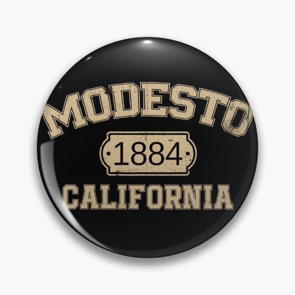 Item preview, Modesto Est. 1884 California Vintage Retro Typography Minimal Retro Aesthetic 2025 designed and sold by someraargelia.
