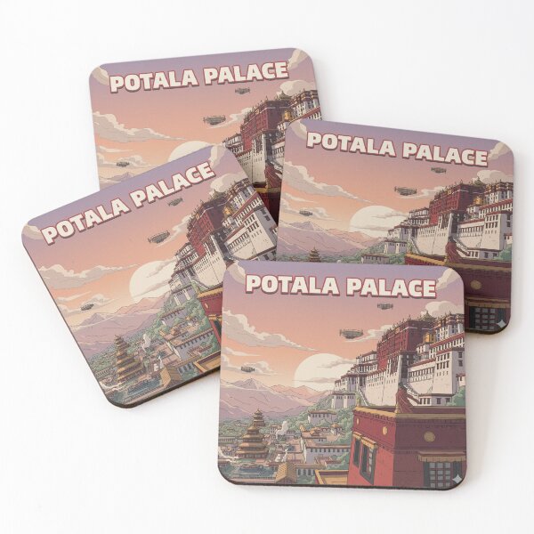 Item preview, Retro Anime Potala Palace Travel T Shirt Design designed and sold by ANIMEX00.