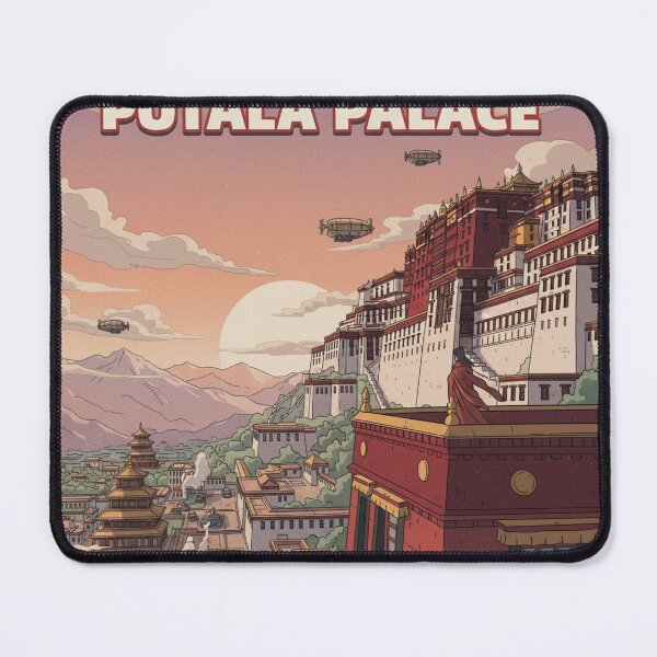 Item preview, Retro Anime Potala Palace Travel T Shirt Design designed and sold by ANIMEX00.