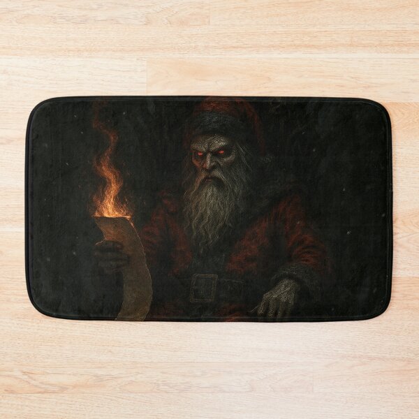 Item preview, Santa’s Naughty List | Gothic Santa Dark Christmas Artwork designed and sold by HAFIZ-DP.