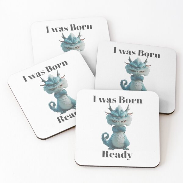 Item preview, I was Born Ready Playful Dragon designed and sold by jimfarrepo.