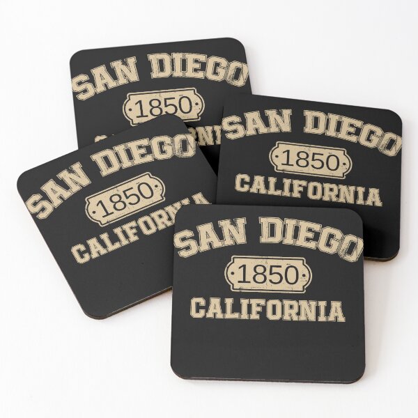 Item preview, San Diego Est. 1850 California Vintage Retro Typography Minimal Retro Aesthetic 2025 designed and sold by someraargelia.