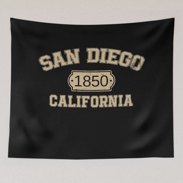 Item preview, San Diego Est. 1850 California Vintage Retro Typography Minimal Retro Aesthetic 2025 designed and sold by someraargelia.