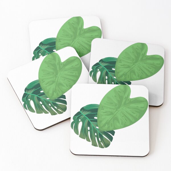 Item preview, Elegant Tropical Leaf Design, Green Serenity – Overlapping Tropical Leaves, Modern Botanical Art,  designed and sold by Pixel Outfit.