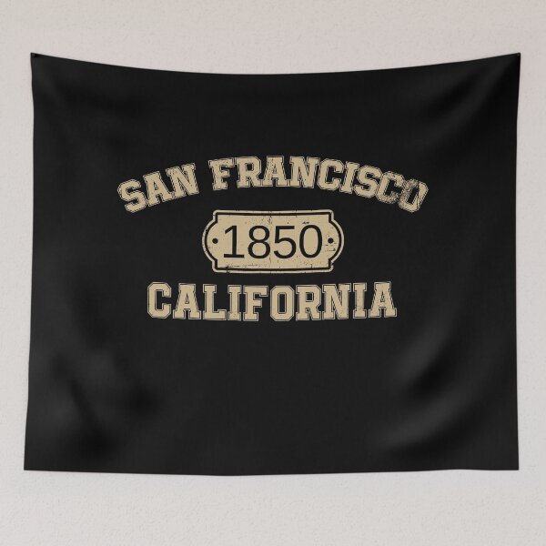Item preview, San Francisco Est. 1850 California Vintage Retro Typography Minimal Retro Aesthetic 2025 designed and sold by someraargelia.