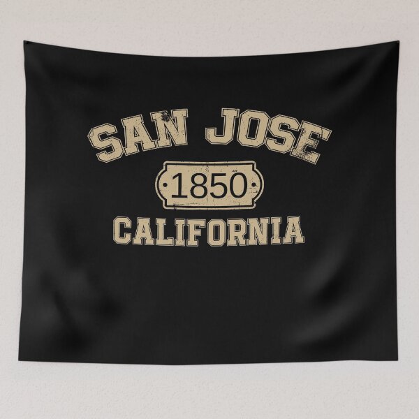 Item preview, San Jose Est. 1850 California Vintage Retro Typography Minimal Retro Aesthetic 2025 designed and sold by someraargelia.
