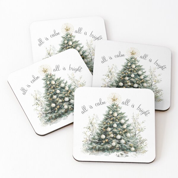 Item preview, All Is Calm, All Is Bright designed and sold by Jenn Graham.