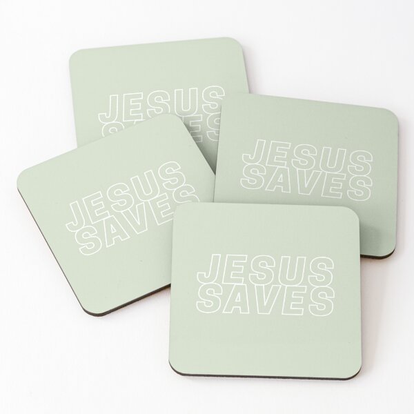 Item preview, Jesus Saves sticker, simple Christian faith designed and sold by mirsay2603.