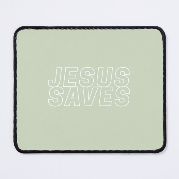 Item preview, Jesus Saves sticker, simple Christian faith designed and sold by mirsay2603.