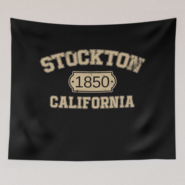 Item preview, Stockton Est. 1850 California Vintage Retro Typography Minimal Retro Aesthetic 2025 designed and sold by someraargelia.