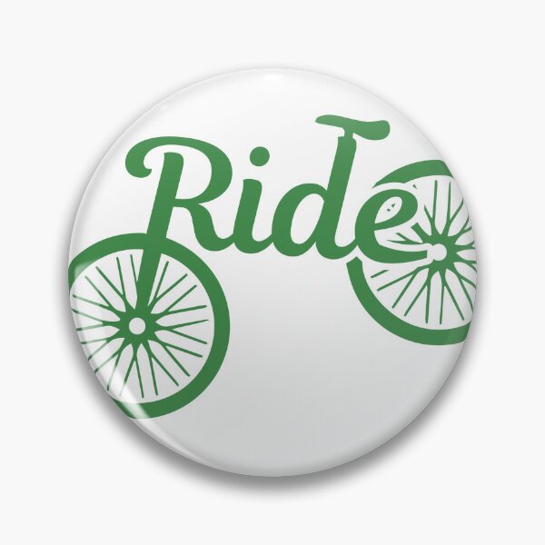 Item preview, MTB Trail Rider Silhouette | Mountains & Pines Circle Badge – Minimal Distressed designed and sold by DavidMay.