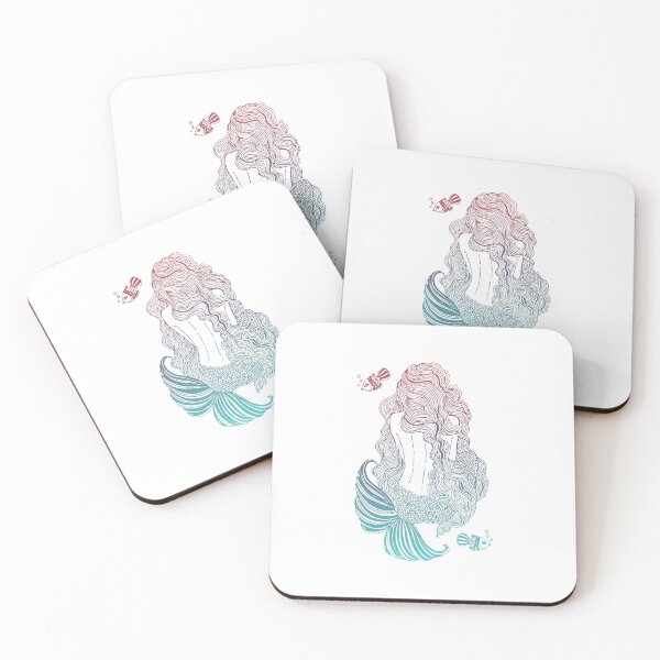 Item preview, Colorful Mermaid designed and sold by Reallybree.