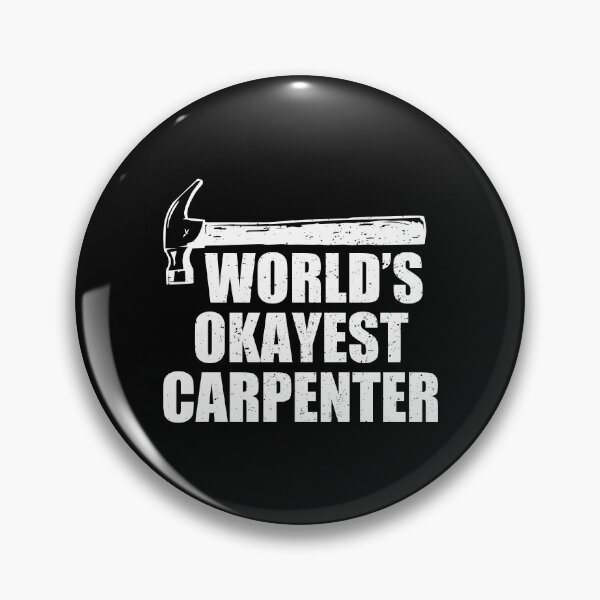 Item preview, World's Okayest Carpenter - Woodworker Gift designed and sold by kavitasyavera.
