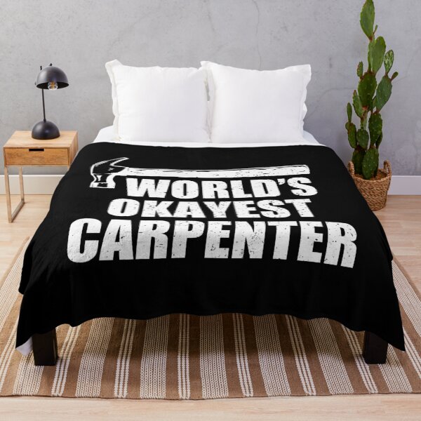 Item preview, World's Okayest Carpenter - Woodworker Gift designed and sold by kavitasyavera.