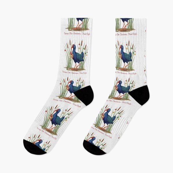 Item preview, Pūkeko Gift Delivery – Aotearoa Christmas Bird designed and sold by MvuuStudio.