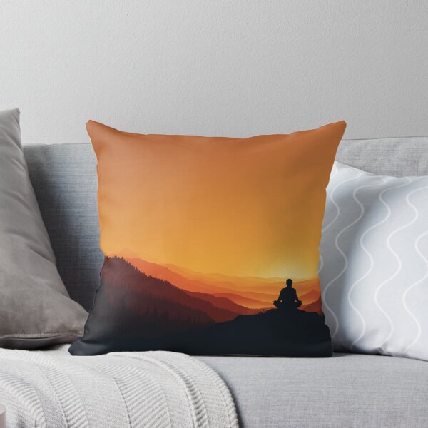 Item preview, Yoga silhouette at sunset designed and sold by Das Leben - Eine Hassliebe.